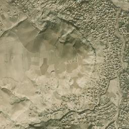 Darzāb map(satellite map)