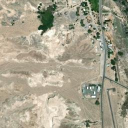 Shoshone California High Resolution Satellite Map