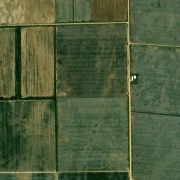 Happy Corners Arkansas High Resolution Satellite Map