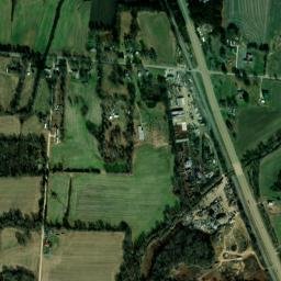 Cades Tennessee High Resolution Satellite Map