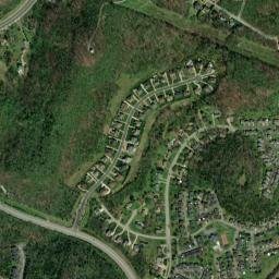 Mooreland Estates Tennessee High Resolution Satellite Map