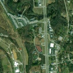 Cumberland Heights Tennessee High Resolution Satellite Map