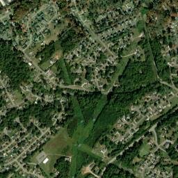 Wooded Acres Tennessee High Resolution Satellite Map
