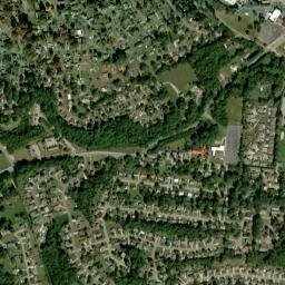 Greenwood Heights Tennessee High Resolution Satellite Map