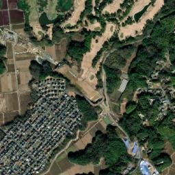 Itako-shi map(satellite map)