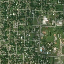 608 North Gertrude Avenue, Wagoner, OK High Resolution Satellite Map