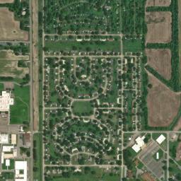 Satellite view of Thunder Bayou Golf Links