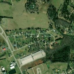 Rainbow Hills Tennessee High Resolution Satellite Map