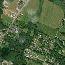 Meadowview Tennessee High Resolution Satellite Map