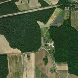 Nash County map(satellite map)