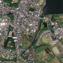 Inashiki map(satellite map)