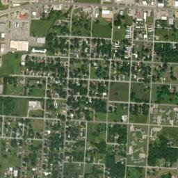 800-898 South Buchanan Avenue, Wagoner High Resolution Satellite Map