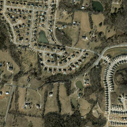 Rocksprings Tennessee High Resolution Satellite Map