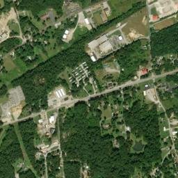 Dayton Spur Tennessee High Resolution Satellite Map