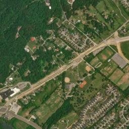 Ball Camp Tennessee High Resolution Satellite Map