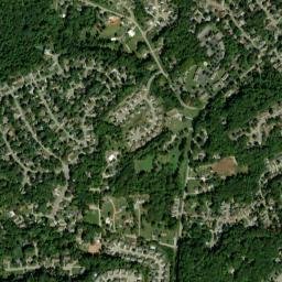 Glen Arden Tennessee High Resolution Satellite Map