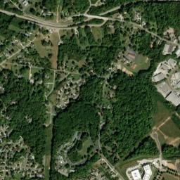 Amherst Tennessee High Resolution Satellite Map