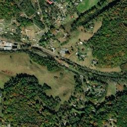 Irish Cut Tennessee High Resolution Satellite Map