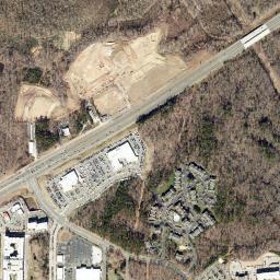 Satellite view of Hope Valley Country Club