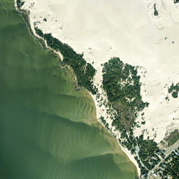 Satellite view of Bodie Island Jockey s Ridge State Park