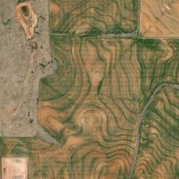 Kingfisher County map(satellite map)