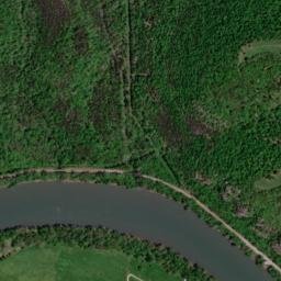 Twin Creek Arkansas High Resolution Satellite Map