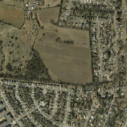 Tarrytown Estates Tennessee High Resolution Satellite Map