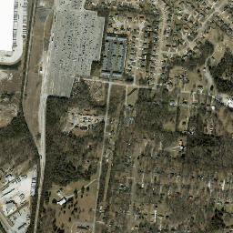 Miller Estates Tennessee High Resolution Satellite Map