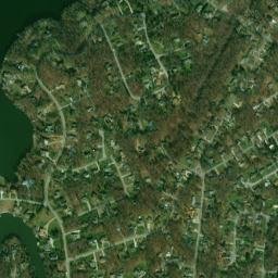 Holiday Hills Tennessee High Resolution Satellite Map