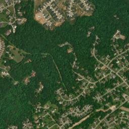 Wood Creek West Tennessee High Resolution Satellite Map