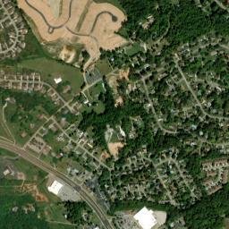 Spanish Trails Tennessee High Resolution Satellite Map