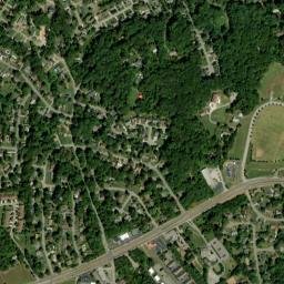 Berkshire Wood Tennessee High Resolution Satellite Map