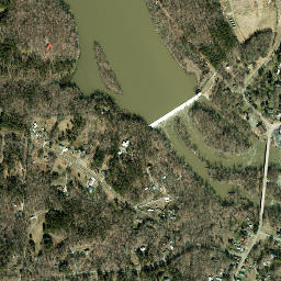 Saxapahaw map(satellite map)
