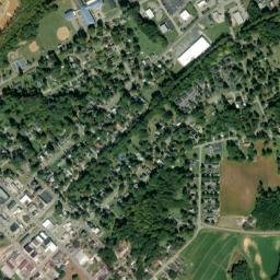 Spring Hope map(satellite map)