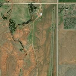 OK-8 Hitchcock OK 73744 America High Resolution Satellite Map