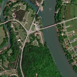 Allison Arkansas High Resolution Satellite Map