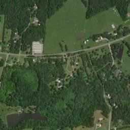 Daugherty Estates Tennessee High Resolution Satellite Map