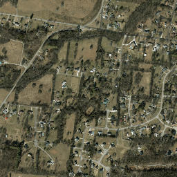 Bluefield Tennessee High Resolution Satellite Map