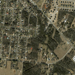 Rosewood Park Tennessee High Resolution Satellite Map