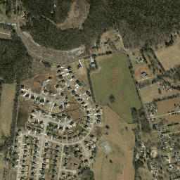 Canebrake Tennessee High Resolution Satellite Map