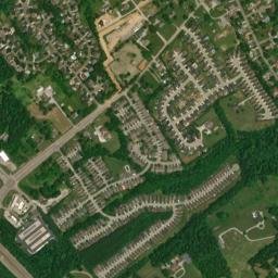 Plum Creek Tennessee High Resolution Satellite Map