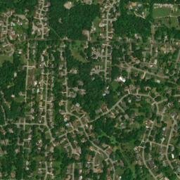 Belmont West Tennessee High Resolution Satellite Map