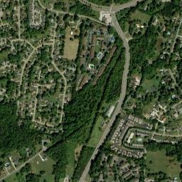 Middlebrook Acres Tennessee High Resolution Satellite Map