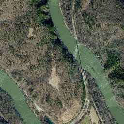 Lanceville Tennessee High Resolution Satellite Map