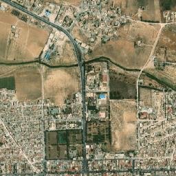 Aïn Kercha map(satellite map)
