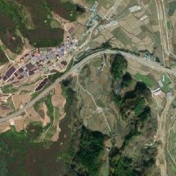 Muju-gun map(satellite map)