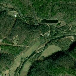 Cave Creek Arkansas High Resolution Satellite Map