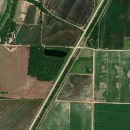 Calvin Arkansas High Resolution Satellite Map