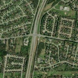 Cadet Tennessee High Resolution Satellite Map