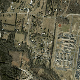 Jordan Acres Tennessee High Resolution Satellite Map